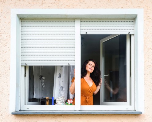 Dreh-Kipp-Fenster lassen sich auch vollständig zum Lüften öffnen.