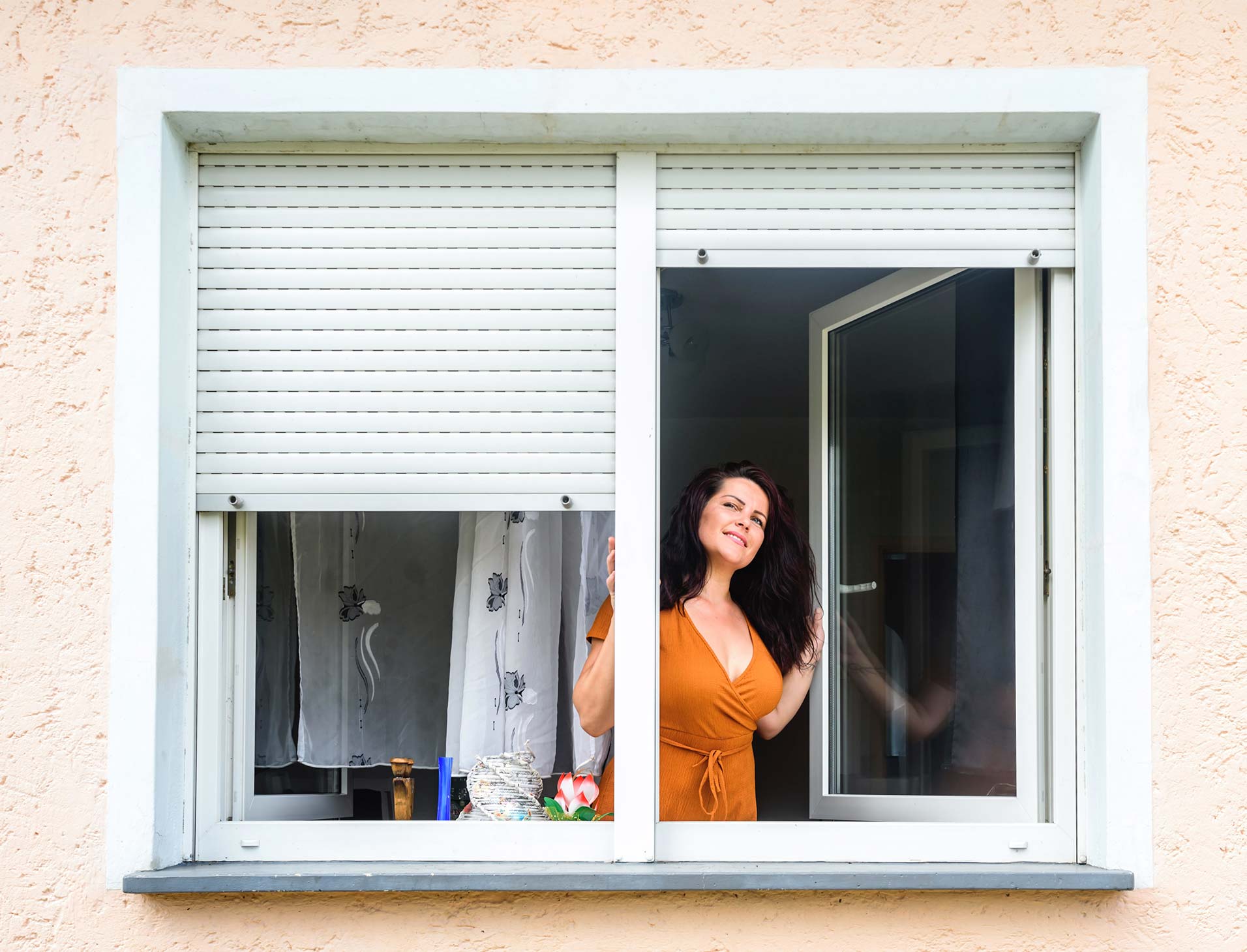 Dreh-Kipp-Fenster lassen sich auch vollständig zum Lüften öffnen.