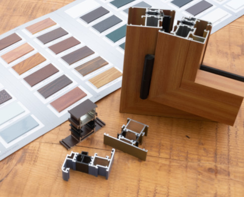 Farben für Fensterprofile